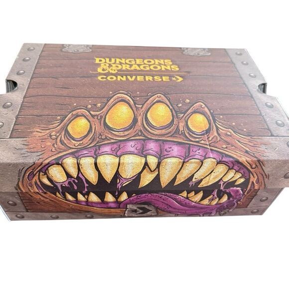 CONVERSE x Dungeons & Dragons NEW Women’s Chuck Taylor Star Shoes A09886C Size 8 - Picture 9 of 9